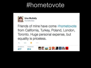 #hometovote
 