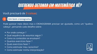 Cronograma Zero ao Avançado.pdf MATEMÁTICA BASICA PPT