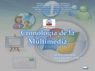 Cronologia de la multimedia 