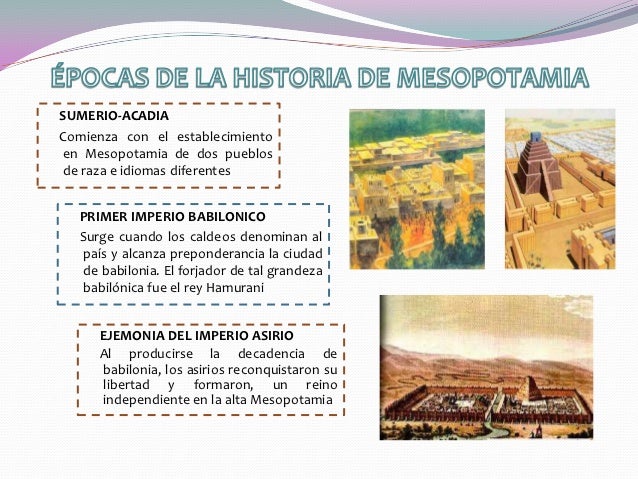 La Cultura Mesopotamia Floreció Milenios Antes De Cristo
