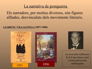 POESIA DELS ANYS 80 JOAN MARGARIT (1938)  NARCÍS COMADIRA  (1942)   FRANCESC PARCERISAS  (1944) ENRIC CASASSES  (1951) MARIA-MERCÈ MARÇAL (1952-1988) PERE GIMFERRER (1945) 