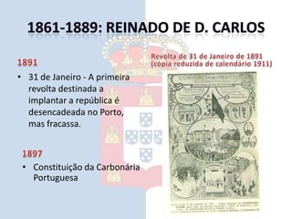 O descontentamento aumenta porque o governo de João Franco proíbe jornais e manifestações e manda perseguir e prender os opositores, em particular os republicanos.