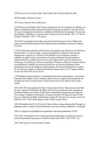 Cronologia de Cabo Verde