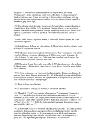 Cronologia de Cabo Verde