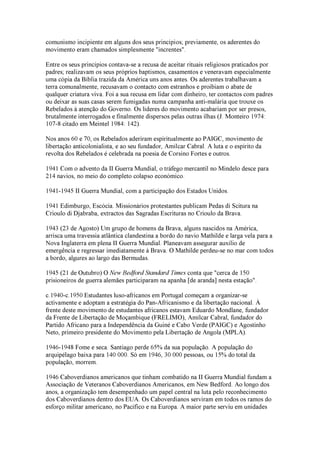 Cronologia de Cabo Verde