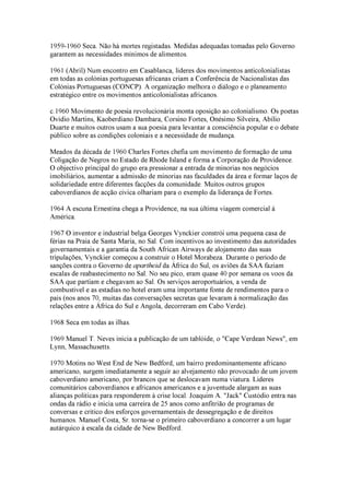 Cronologia de Cabo Verde