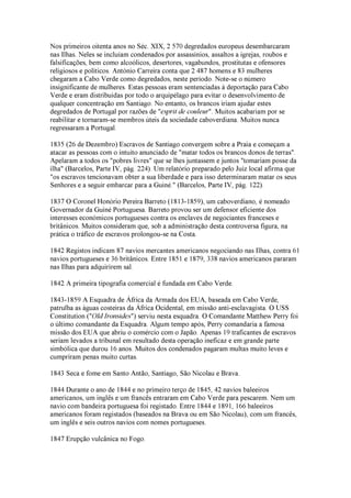 Cronologia de Cabo Verde