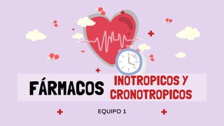 Inotropos Comprehensive Overview of Inotropic and Chronotropic Cardiac Drugs | PDF
