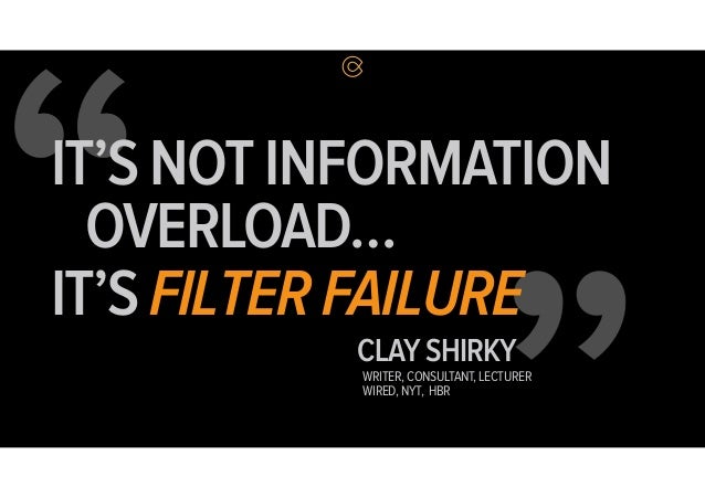 Image result for information overload filter