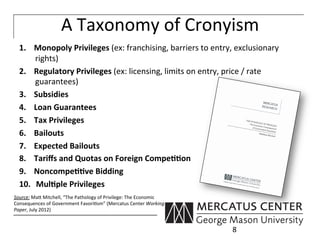 Cronyism: History, Costs, Case Studies & Solutions