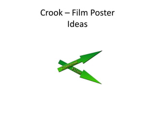Crook – Film Poster
Ideas
 