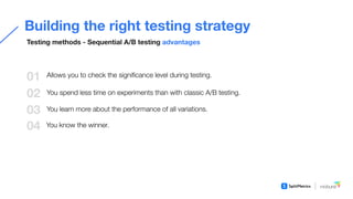 Conversion optimization with A/B testing throughout app lifecycle
