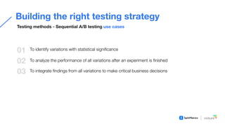 Conversion optimization with A/B testing throughout app lifecycle