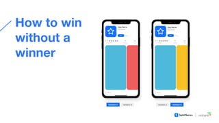 Conversion optimization with A/B testing throughout app lifecycle