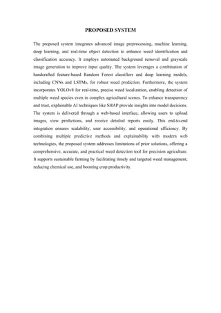 crop recommendation using python project docx | DOCX