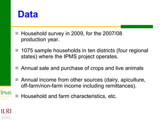 Interdependence of smallholders’ net market positions in crop and livestock markets: Evidence from Ethiopia