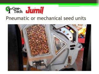 Pneumatic or mechanical seed units
 
