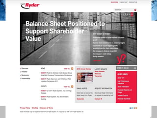Ryder Investor Website

17

 