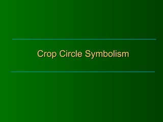 Crop Circle Symbolism 