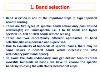 Crop discrimination and yield monitoring | PPTX