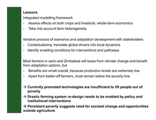 Crop livestock farming systems research in semi-arid southern Africa II