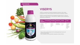 500ml/
acre
Bio Pesticide
 