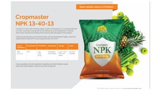 Water Soluble mixture of fertilizers
 