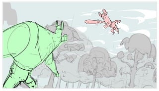 Action/Adventure Animation Fight Scene Storyboard | PDF
