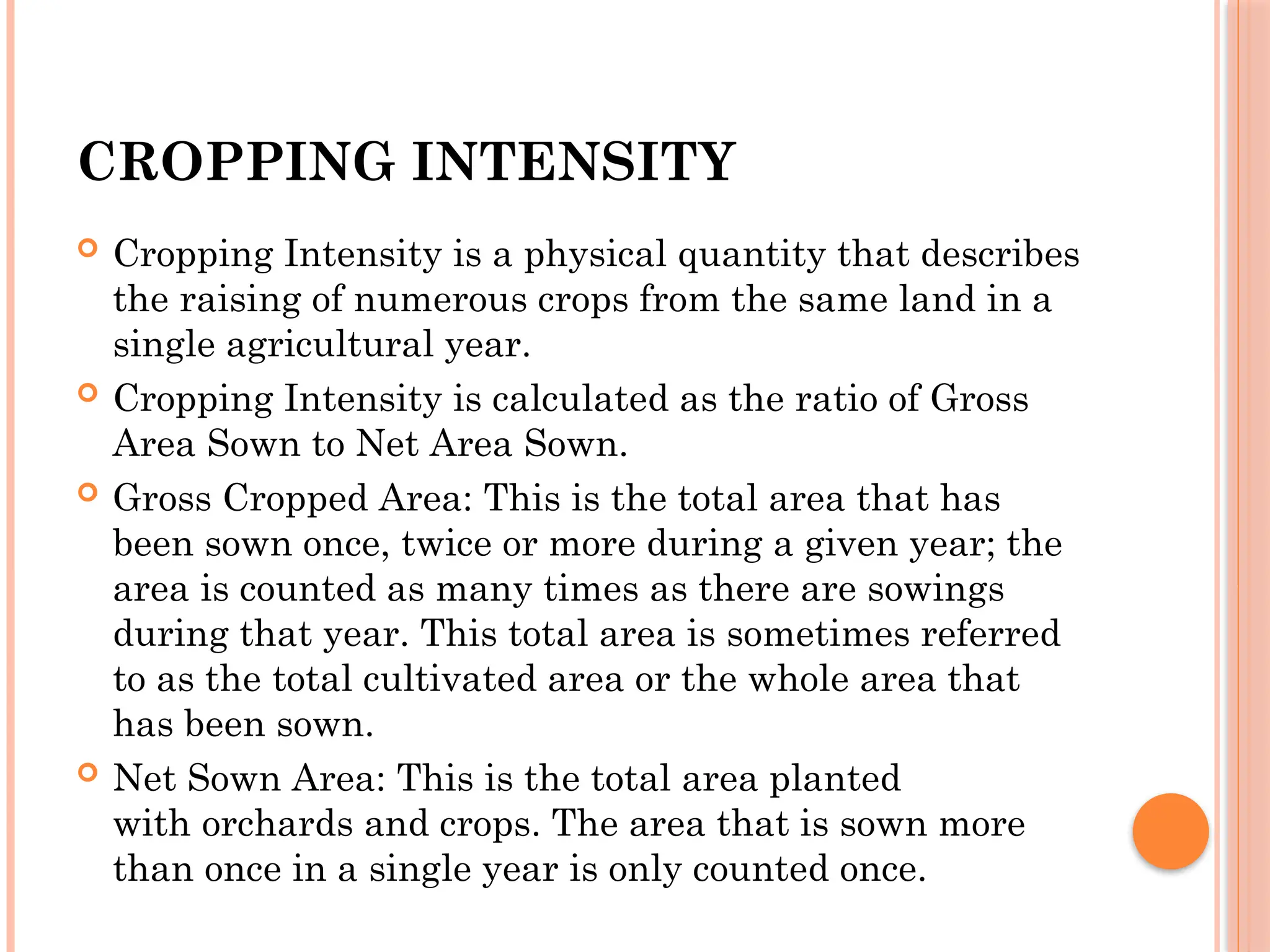 CROPPING INTENSITY Basic agriculture.pptx