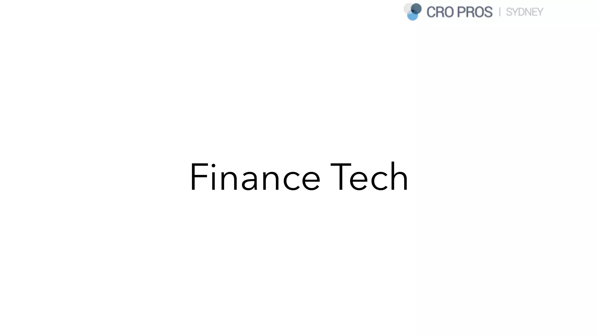 Finance Tech
 