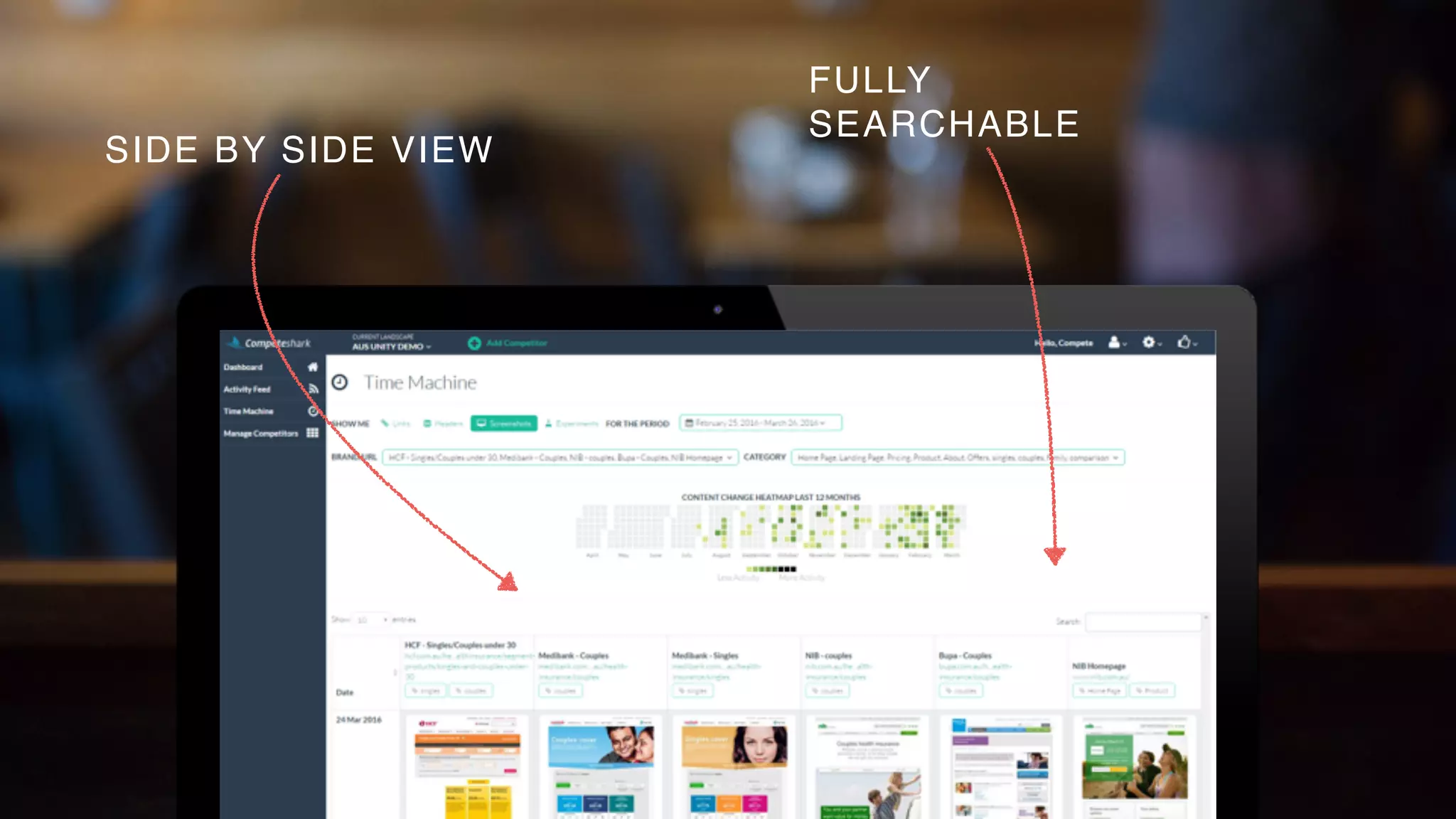 SIDE BY SIDE VIEW
FULLY
SEARCHABLE
 