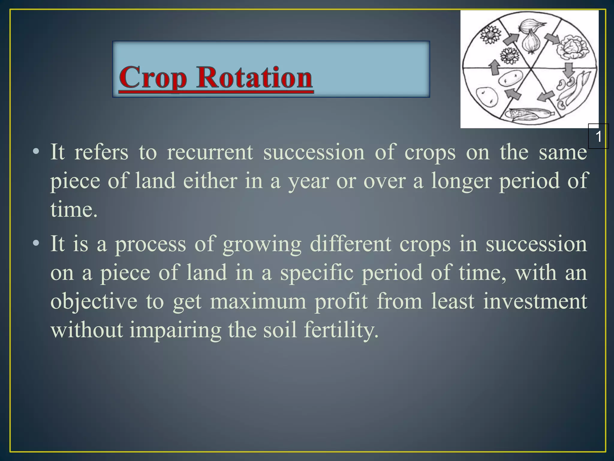 Crop rotation | PPTX