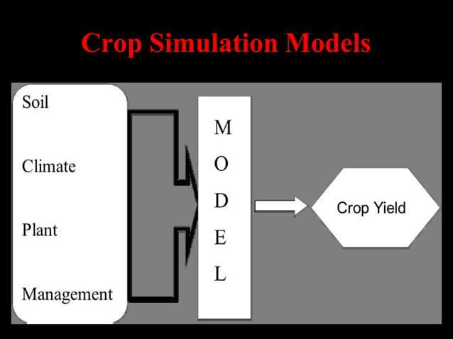 Crop simulation model | PPT