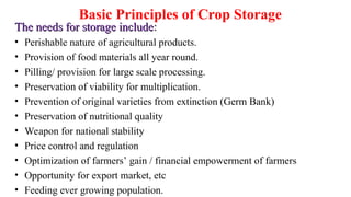 Ccrop Storage crop storage and factors influencing.ppt