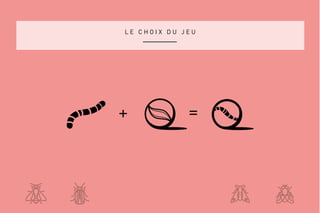 L E C H O I X D U J E U
+ =
 