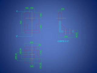 160 180
700
199
100
98,83
500
140
150,35190
550
175
288,32
65
CORTE C C'
148,94
C
C'
 