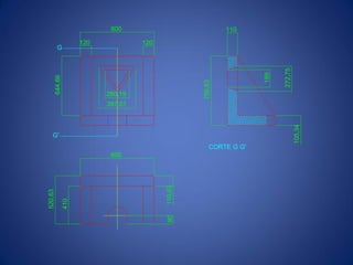 800 110
750,63
644,66
397,01
260,19
800
110,63
520,63
410
90
272,75
189
120120
105,34
CORTE G G'
G
G'
 