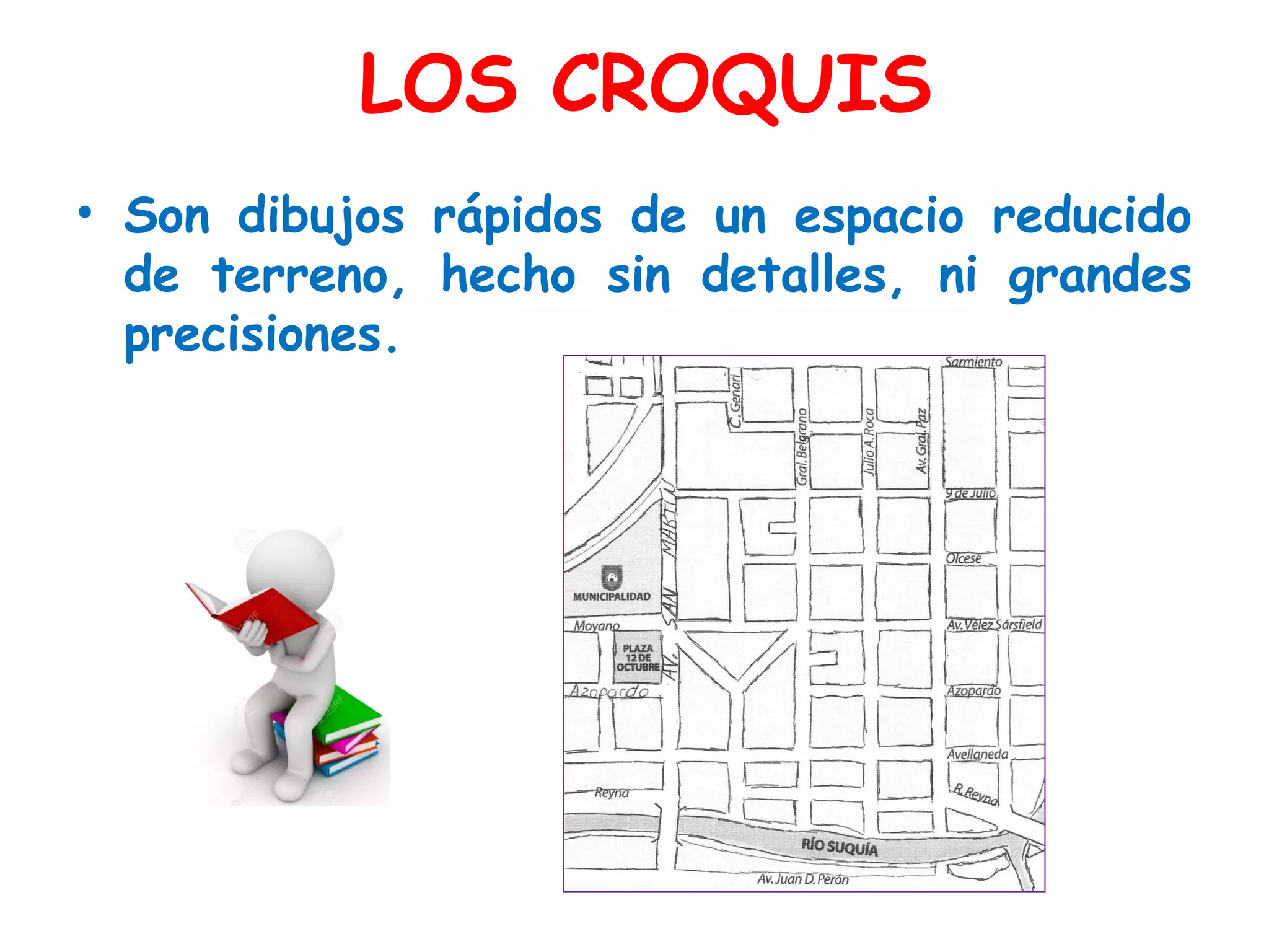 Croquis, planos, mapas y globo terraqueo | PPT