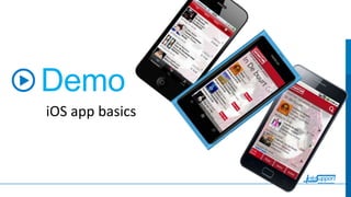 Demo
iOS app basics

 
