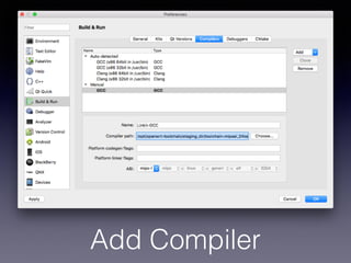 Add Compiler
 