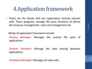Cross compiling android applications | PPTX