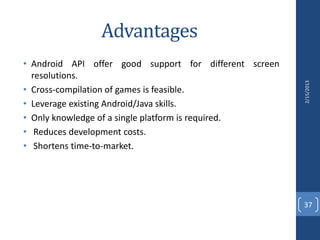 Cross compiling android applications | PPTX