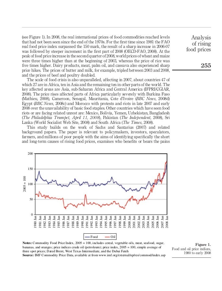Cross countries analysis