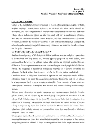 Cross cultural communication | PDF