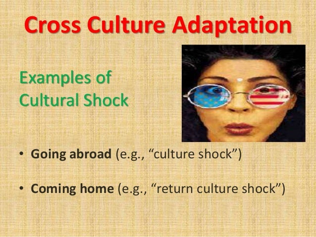 What is an example of culture shock?