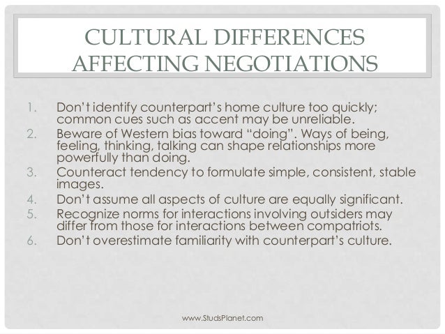 culture difference business negotiation Negotiations with business entities from japan will be affected by both pan-regional and national cultures to begin the analysis, a cultural comparison between japan and canada will be drawn. culture difference business negotiation Negotiations with business entities from japan will be affected by both pan-regional and national cultures to begin the analysis, a cultural comparison between japan and canada will be drawn.