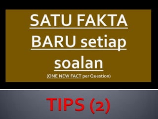 TIPS (2)
 