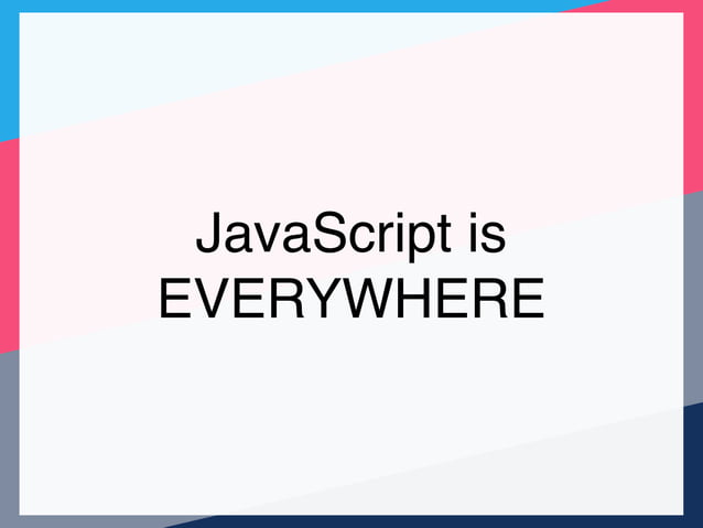 Crossing platforms with JavaScript & React | PPT