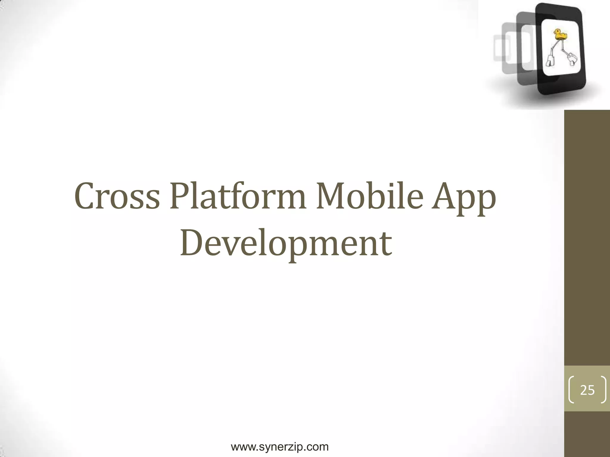 21Native Mobile AppsWhen ToHigh Performance Apps