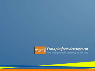 Cross platform mobile development - offline 06.01.2013
